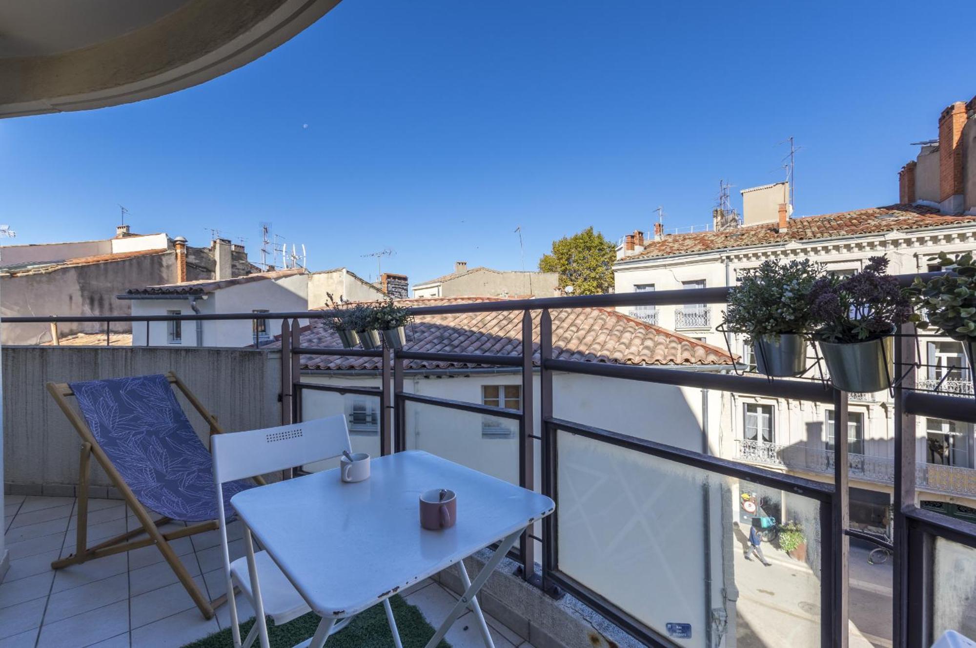 Terrasse En Ville - Premiere Conciergerie Montpellier Eksteriør billede